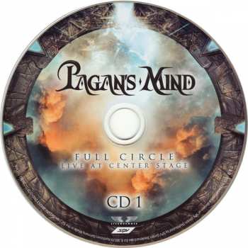 2CD/DVD Pagan's Mind: Full Circle: Live At Center Stage
