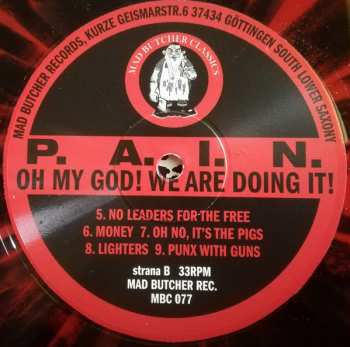 LP P.A.I.N.: Oh My God! We're Doing It! CLR