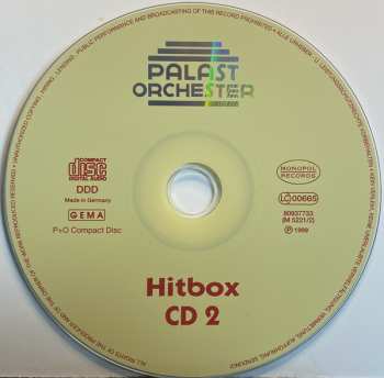 3CD Palast Orchester Mit Seinem Sänger Max Raabe: Hitbox