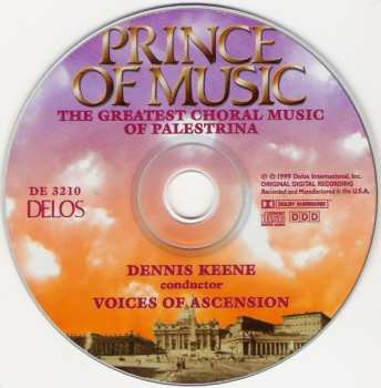 CD Giovanni Pierluigi da Palestrina: Prince Of Music: The Greatest Choral Music Of Palestrina