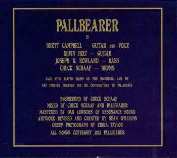 CD Pallbearer: Sorrow And Extinction