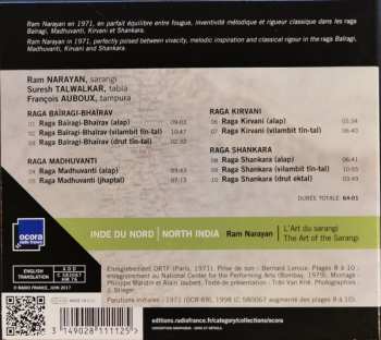 CD Ram Narayan: Inde Du Nord: L'Art Du Sarangi = North India: The Art Of The Sarangi