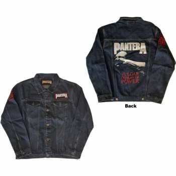 Merch Pantera: Džínová Bunda Vulgar Display Of Power S