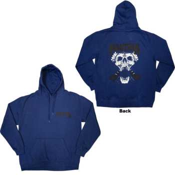 Merch Pantera: Pantera Unisex Pullover Hoodie: Mouth For War B&w (back Print) (small) S
