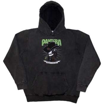 Merch Pantera: Pantera Unisex Pullover Hoodie: Skeleton Cowboy (wash Collection) (x-large) XL