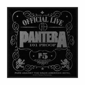 Merch Pantera: Felvarró 101% Proof 