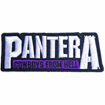 Merch Pantera: Felvarró Cowboys From Hell