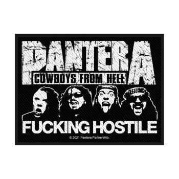 Merch Pantera: Felvarró Fucking Hostile 