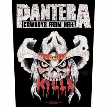 Merch Pantera: Felvarró Kills 