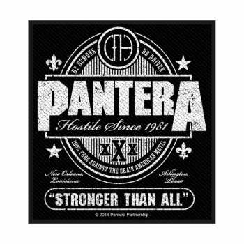 Merch Pantera: Felvarró Stronger Than All 
