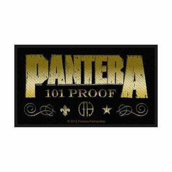 Merch Pantera: Felvarró Whiskey Label 