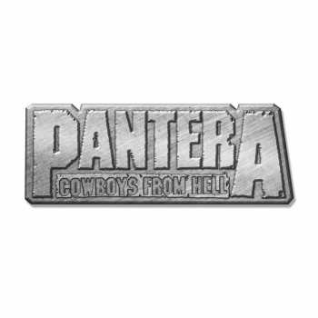 Merch Pantera: Kitűző Cowboys From Hell 