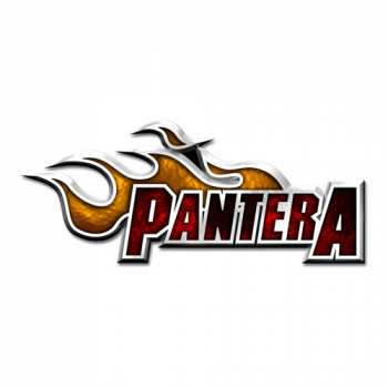 Merch Pantera: Kitűző Flame Logo Pantera