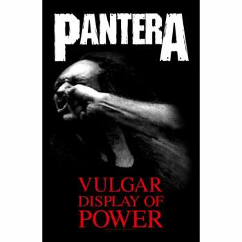 Merch Pantera: Textil poszter Vulgar Display Of Power