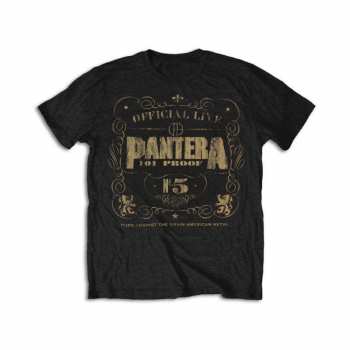 Merch Pantera: Póló 101 Proof 
