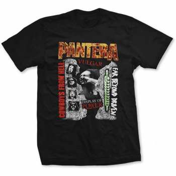 Merch Pantera: Póló 3 Albums 