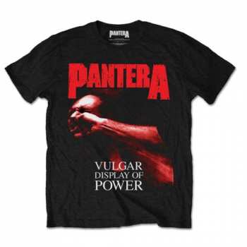 Merch Pantera: Póló Red Vulgar 
