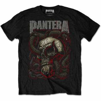 Merch Pantera: Póló Serpent Skull 