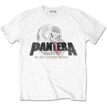 Merch Pantera: Póló Snake Logo Pantera 