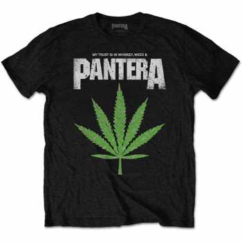 Merch Pantera: Póló Whiskey 'n Weed 