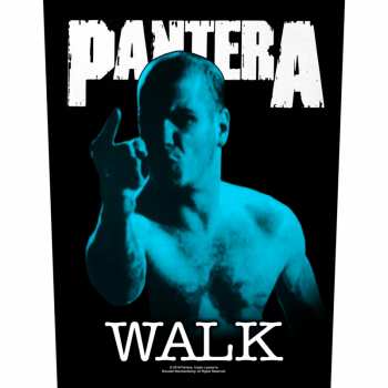 Merch Pantera: Hátfelvarró Walk 