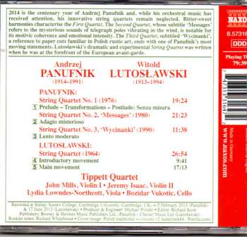 CD Witold Lutoslawski: String Quartets