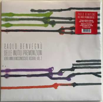 LP Paolo Benvegnù: Delle Inutili Premonizioni - Venti Anni di Misconosciuto Tascabile, Vol. 2 CLR | LTD | NUM