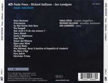 CD Paolo Fresu: Mare Nostrum