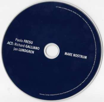 CD Paolo Fresu: Mare Nostrum