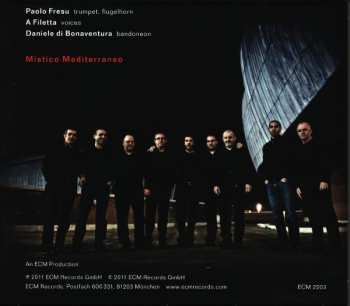 CD Paolo Fresu: Mistico Mediterraneo