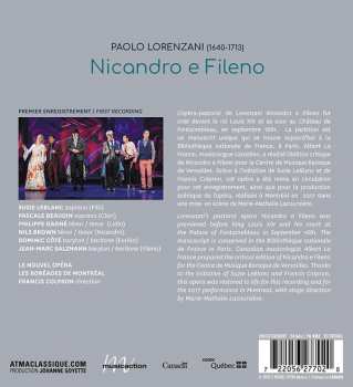 CD Les Boréades De Montréal: Nicandro E Fileno