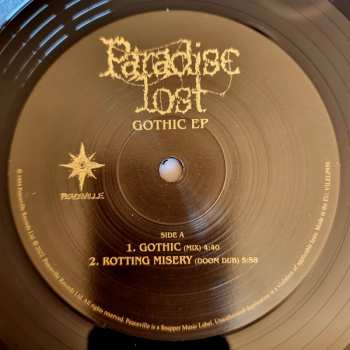 LP Paradise Lost: Gothic EP
