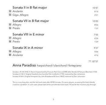 SACD Anna Paradiso: Anna Paradiso Plays Paradisi