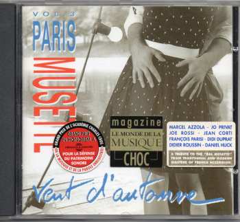 Album Paris Musette: Vent d'automne / volume 3