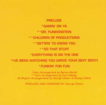 CD Parliament: The Clones Of Dr. Funkenstein