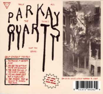 2CD/Dobozkészlet Parquet Courts: Light Up Gold / Tally All The Things That You Broke