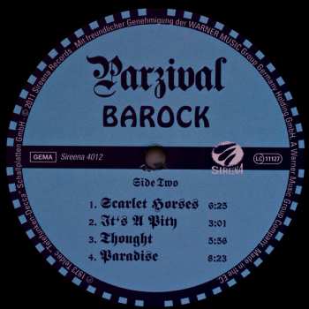LP Parzival: Barock