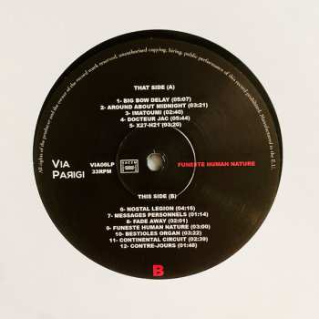 LP Pascal Comelade: Funeste Human Nature