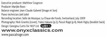CD Pascal Rogé: Wedding Cake - Music For Piano Duo