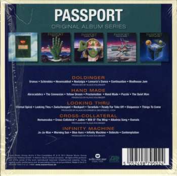 5CD/Dobozkészlet Passport: Original Album Series