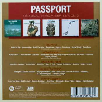 5CD/Dobozkészlet Passport: Original Album Series Vol. 2