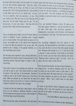 LP Wiley Champion: I Just Want To Be A Good Man