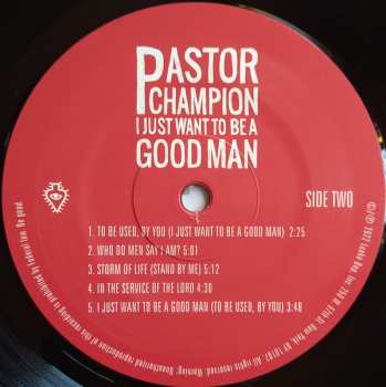 LP Wiley Champion: I Just Want To Be A Good Man