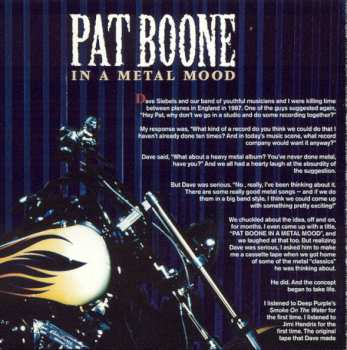 CD Pat Boone: In A Metal Mood: No More Mr. Nice Guy