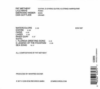 CD Pat Metheny: Watercolors