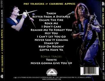 LP Pat Travers: The Balls Album LTD
