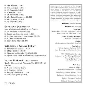 CD Czech National Symphony Orchestra: La Vie Est une Parade