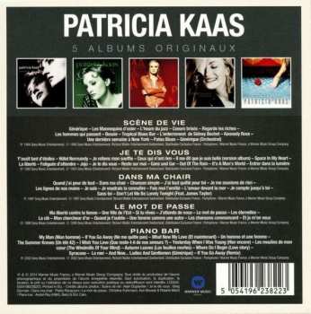 5CD/Dobozkészlet Patricia Kaas: 5 Albums Originaux