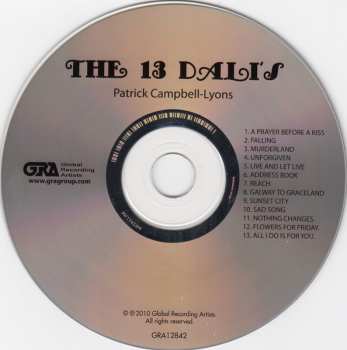 CD Patrick Campbell-Lyons: The 13 Dali's