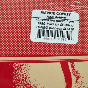 LP Patrick Cowley: From Behind